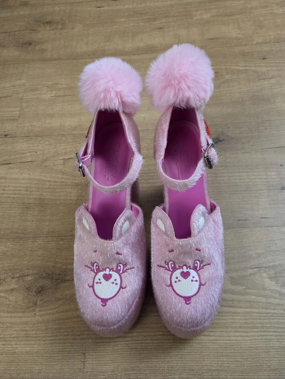 Dolls Kill x Care Bears Ball Of Fluff Platforms - Picture 1 of 12